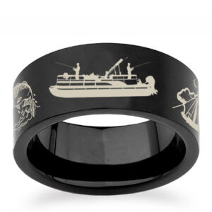 The Ultimate Outdoorsman’s Ring with Pontoon Boat (9mm)